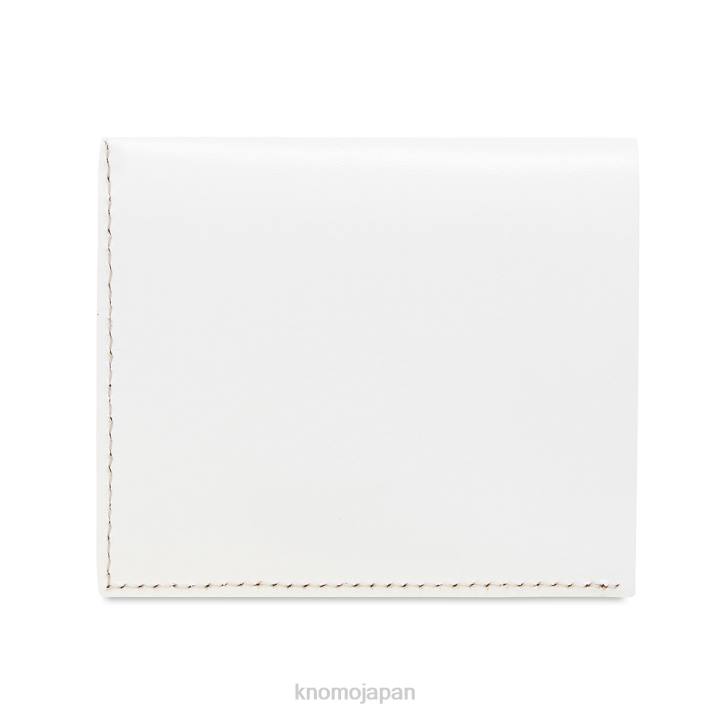 KNOMO スリムな革財布 6VZF67 白 新しい森のコレクション